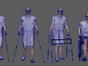 मरीज़ मॉडल संग्रह 3D मॉडल