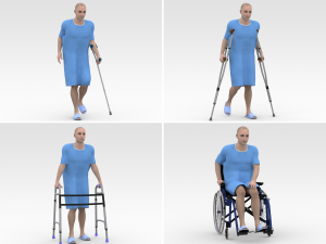Patients Model Collections 3D Model