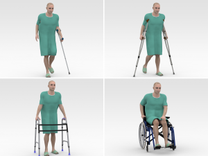 Patients Model Collections 3D Модель