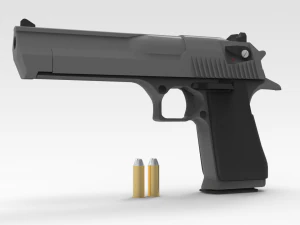 Pistol 3D Model