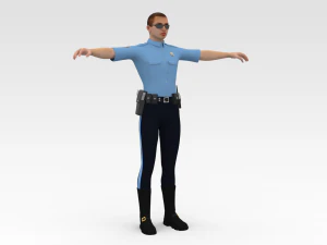 Polis Polisi 3D Model