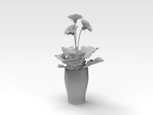 Pot Plant 3D Model