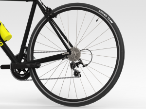 Racing Bicycle 3D Model