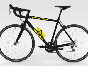 Racing Bicycle 3D Model
