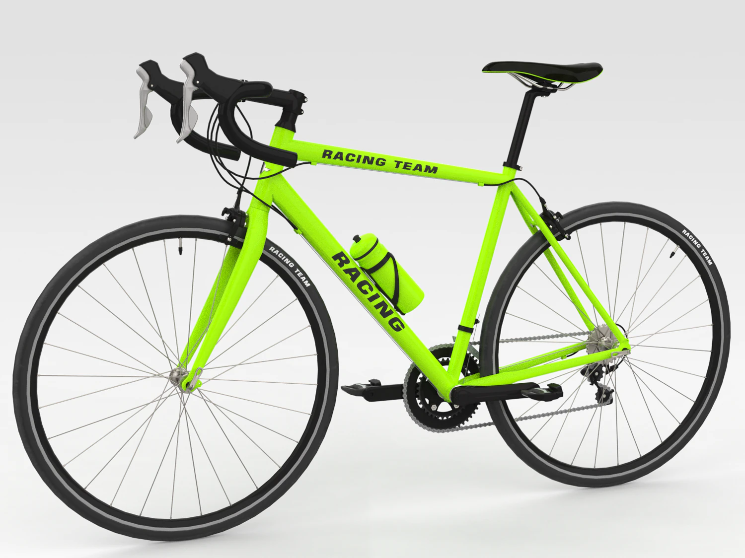 Bicicletta da corsa Modello 3D .c4d .max .obj .3ds .fbx .stl .blend 