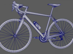 Racing Bicycle 3D Model