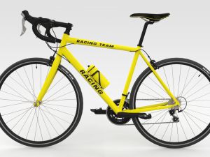 Racing Bicycle 3D Model