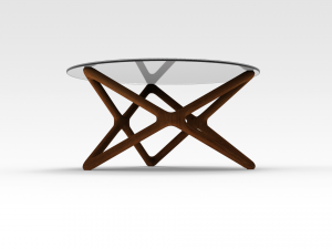 Glass Table 3Dモデル