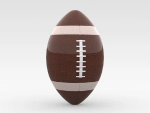 Bola de Rúgbi Modelo 3D