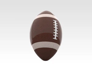 Rugby Ball 3D Model