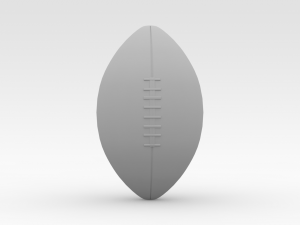 Rugby Ball 3D Модель