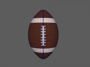 Rugby Ball 3D Модель