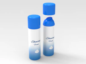 Shaving Foam 3D Model