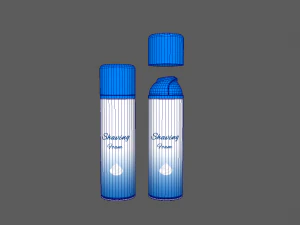 Shaving Foam 3D Model