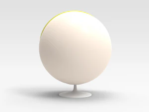 Shell-stoel 3D Model