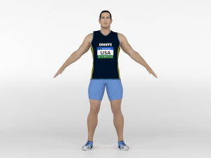 Shortput Player Modelo 3D