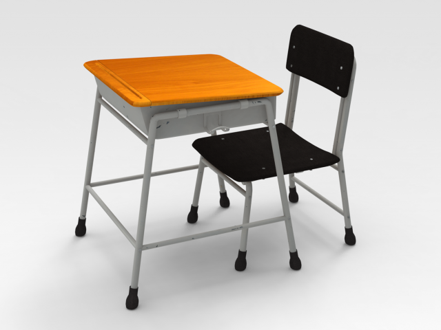 Smart Desk Model 3D .c4d .max .obj .3ds .fbx .stl .blend 