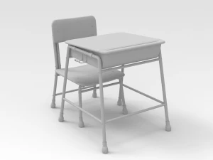 Smart Desk 3D Model