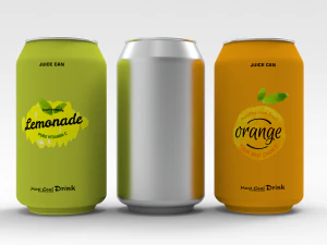 Lata de refrigerante Modelo 3D