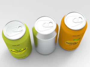 Lata de refrigerante Modelo 3D