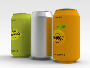 Lata de refrigerante Modelo 3D