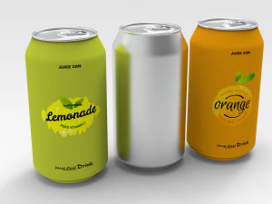 Lata de refrigerante Modelo 3D