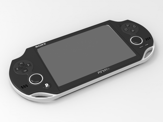 Sony PS Vita 3Dモデル .c4d .max .obj .3ds .fbx .stl .blend 
