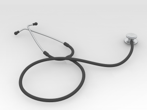 Stethoscope 3D Model
