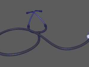 Stethoscope Modelo 3D