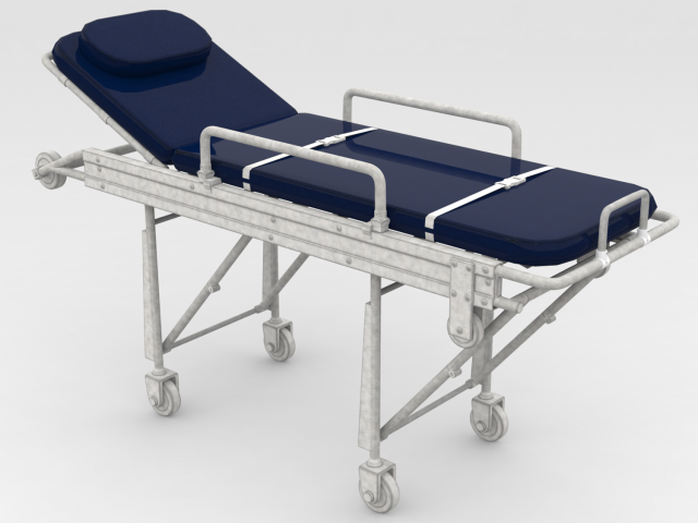 Stretcher 3D 模型 .c4d .max .obj .3ds .fbx .stl .blend 