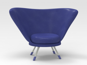 Stylish Chair 3D Model