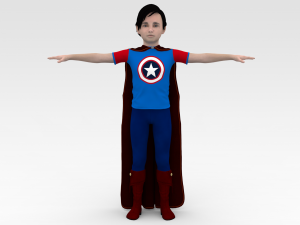 Super Boy Modelo 3D