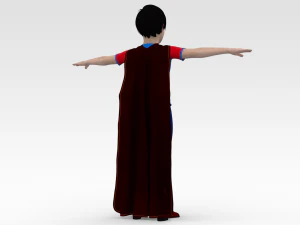 Super Garoto Modelo 3D