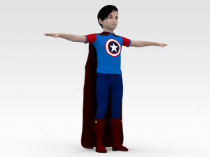 Super Boy 3D Model