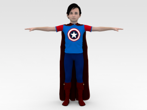 Super Boy 3D Model