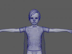 Super Boy 3D Model