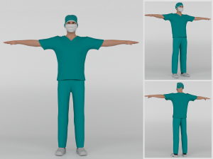 Surgeon 3D Model