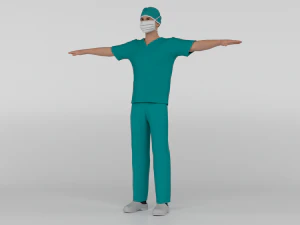 Cirujano Modelo 3D