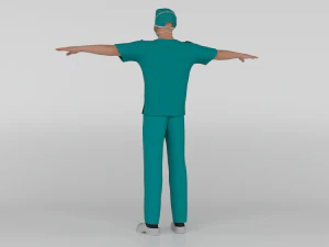 Cirujano Modelo 3D