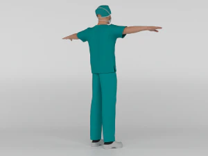 Cirujano Modelo 3D