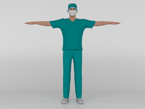 Surgeon Modelo 3D
