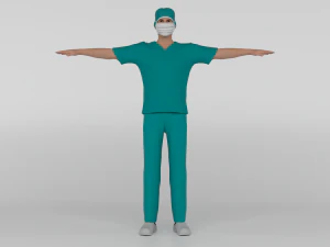 Cirujano Modelo 3D