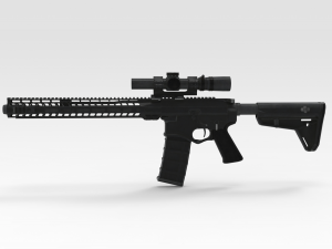 Tactical Rifle 3D Модель