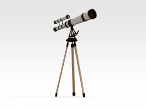 Telescope Modello 3D
