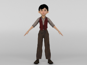 Toon Boy Modelo 3D