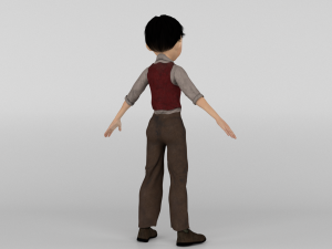 Toon Boy Modello 3D