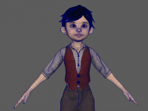 Toon Boy Modello 3D