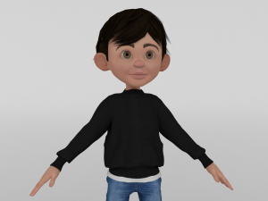 Toon Guy 3D 모델