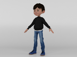 Toon Guy 3D 모델