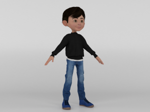 Toon Guy 3D 모델